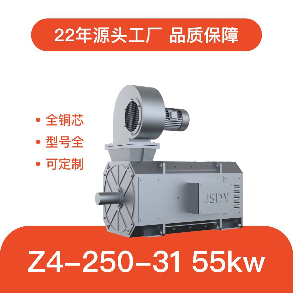 江苏东元 Z4系列直流电机 132kw 1000转 Z4-250-31 各类机械传动源