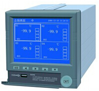 西安新敏电子16路蓝屏无纸记录仪XM4000