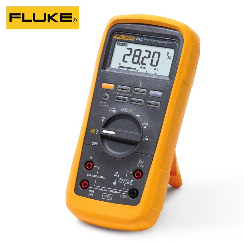 销售 回收Fluke福禄克 F28IIEX/CN 真有效值坚固型数字万用表 电工防水防尘