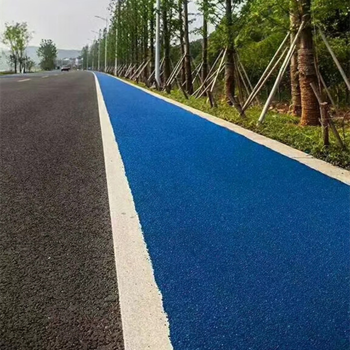 新乡延津县沥青路面改色 公园彩色路面 沥青路面改色喷涂