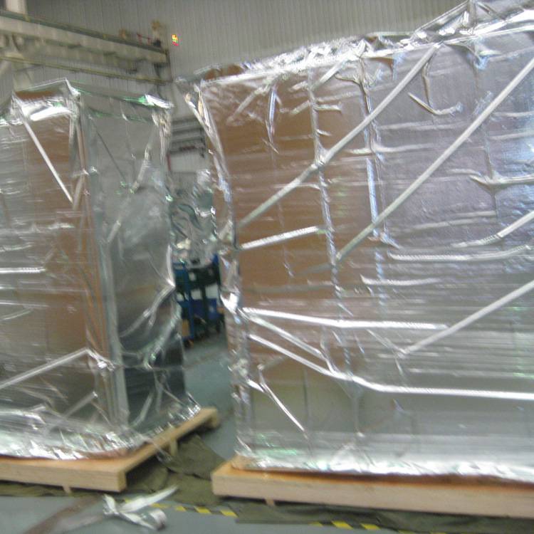 镀铝膜防静电铝箔膜大型机械出口包装膜真空包装袋海外运输铝塑膜