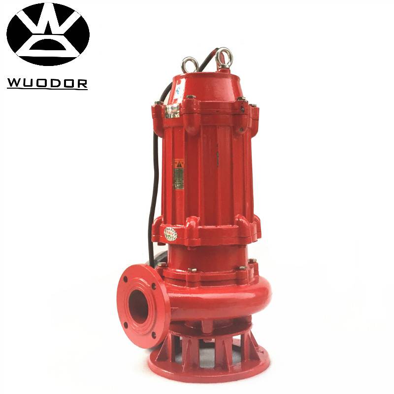 WUODOR惠沃德高温潜水泵50WQR9-15-1.1无堵塞污水排污泵 热水泵