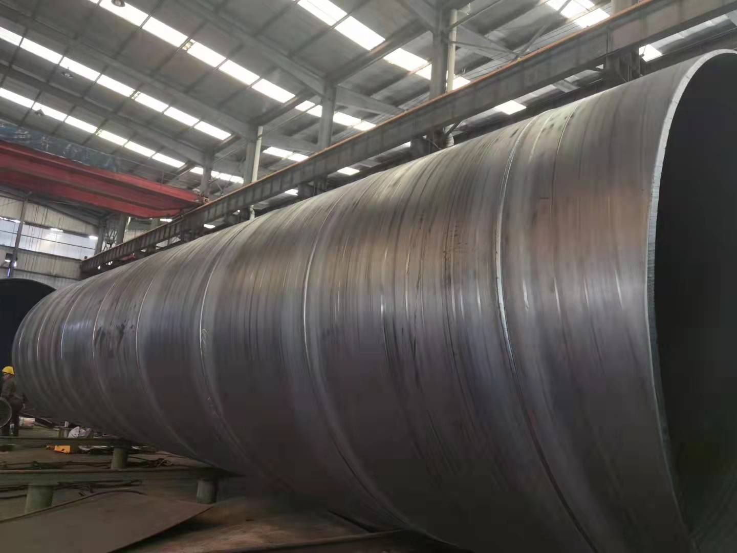 供应广西碳素钢板卷管南宁螺旋钢管厂DN1220*12mm