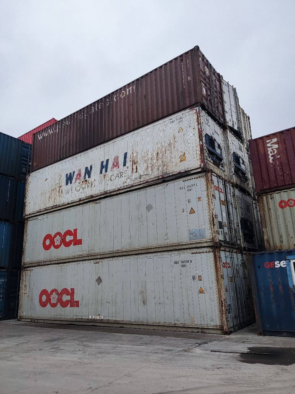 二手集装箱海运集装箱冷藏集装箱6米12米