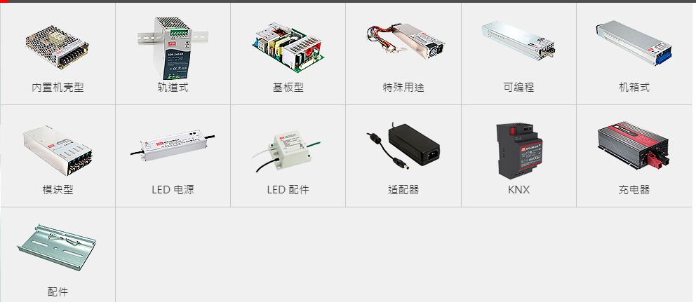中国台湾明纬	电源供应器	HDR-150-24