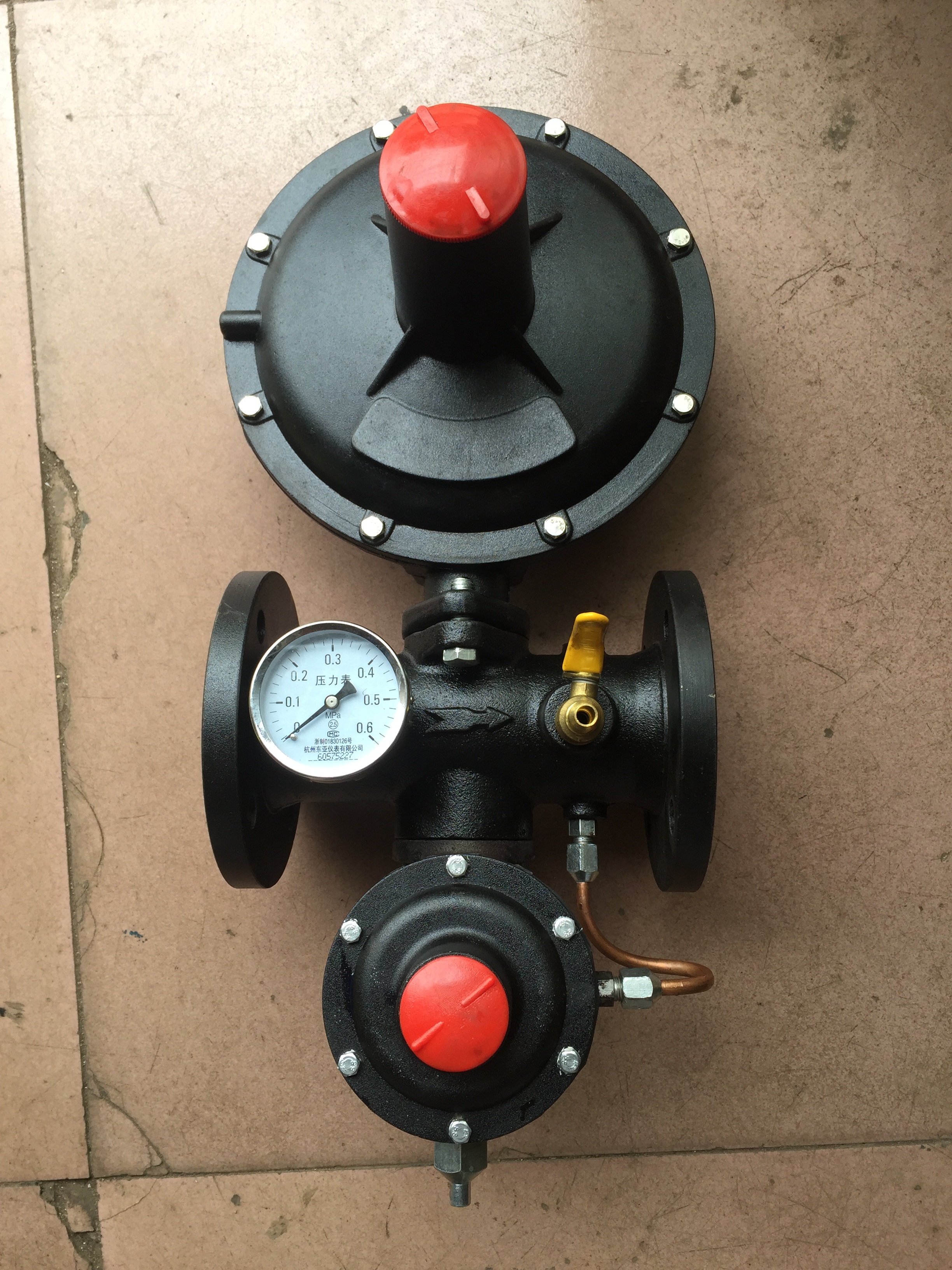 RTZ-F天然气调压器燃气减压阀氧气液化气汽化器调压阀二级工业