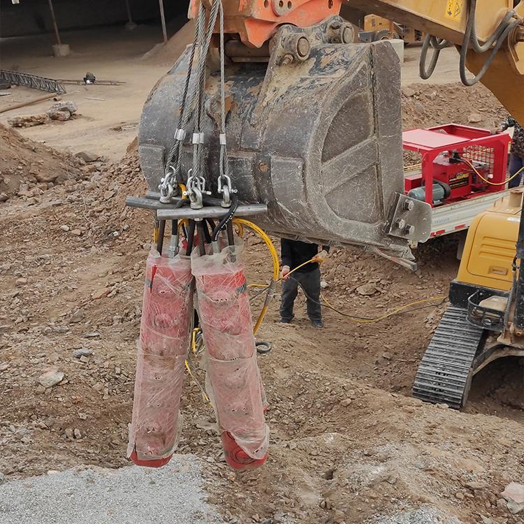 人工挖孔桩替代风镐快速拆除机械设备