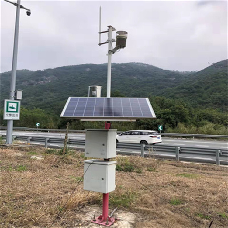 深圳路面状况监测仪器 高速公路气象监测站 交通气象站功能特点