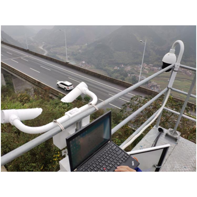 雾霾天能见度实时监测设备 路面气象状况观测系统 交通气象站功能特点