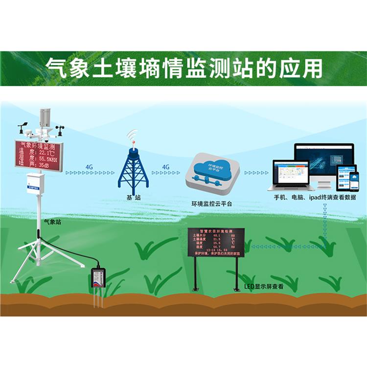 深圳大棚土壤监测设备型号 使用寿命长 具有断电数据自动存储保护功能