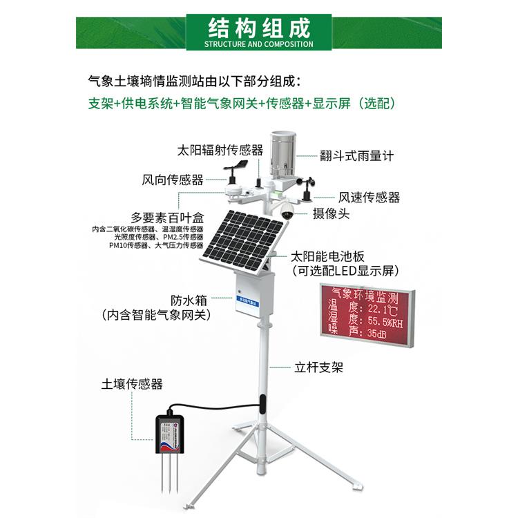 深圳大棚土壤监测设备规格 节省人力 即时监测 即时报告