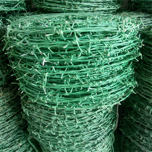 河北镀锌刺绳厂家供应白城道路养护铁丝网濮阳园林绿化防护网