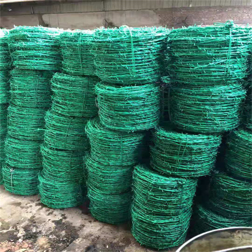 河北镀锌刺绳厂家供应鄂州小区墙头防盗网温州园林绿化防护网