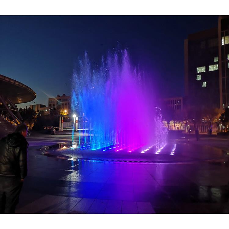 直流式供水 临汾广场喷泉
