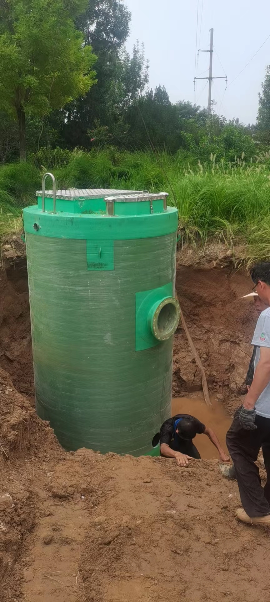 济南平阴一体化雨水泵站实例