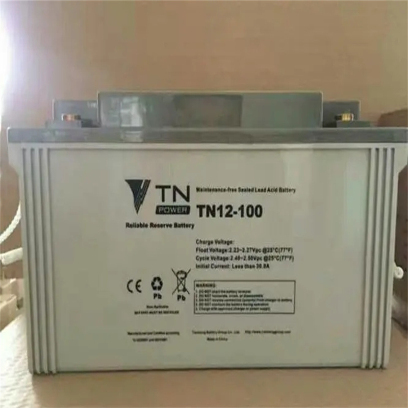 天能蓄电池TN12-120E阀控式铅酸免维护12V120AH写字楼/酒店楼层弱电间应急消防照明设备