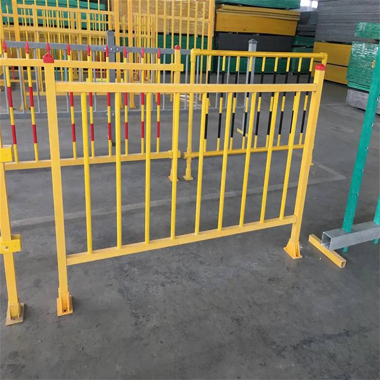 绝缘玻璃钢护栏网 黄色**防护网 变压器外侧围栏1.2米高