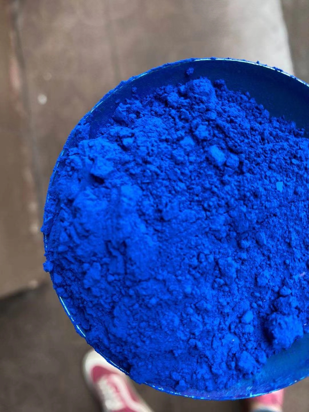 沥青改色用蓝色粉 路面改色用蓝色粉 透水混凝土天蓝色颜料