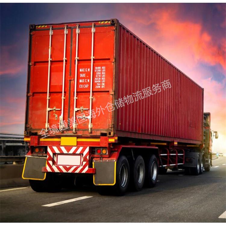 LTL美国卡车派送后端物流 美国后程一站式服务 美国公路货运