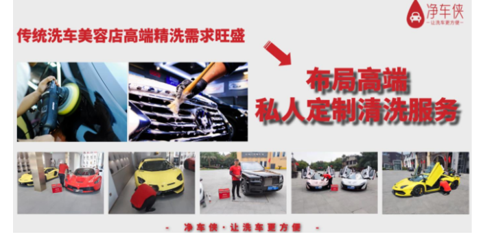 小店区养护式汽车清洗创新新时代项目 杭州美车侠供应