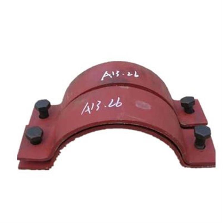 佰誉管夹 加工实惠 不锈钢卡箍 订做保冷管用A13双螺栓管夹