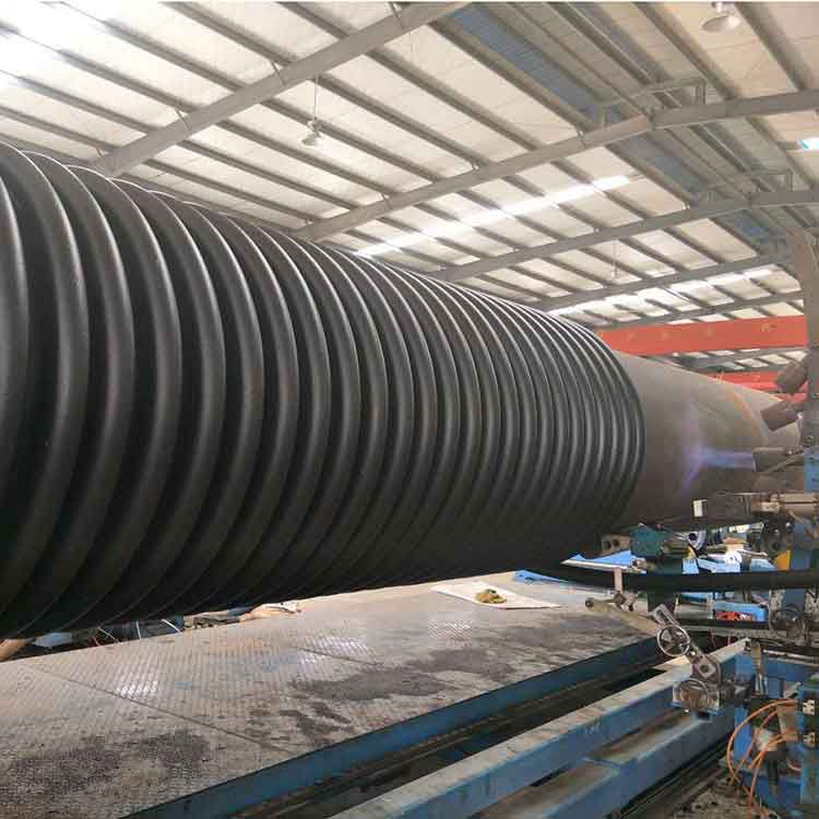 湖南克拉管厂家 hdpe缠绕增强b型管材节流承插式dn300