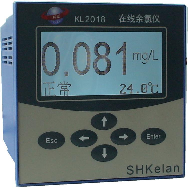 上海KL-2018型在线余氯仪 规格齐全