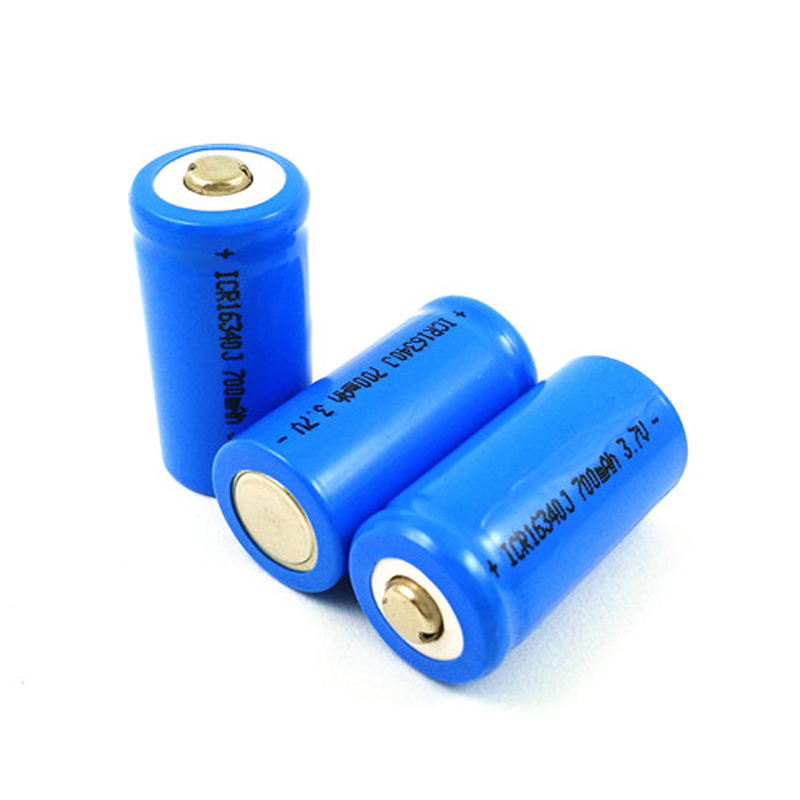 可充电手电筒锂电池ICR16340 700mAh 3.7V