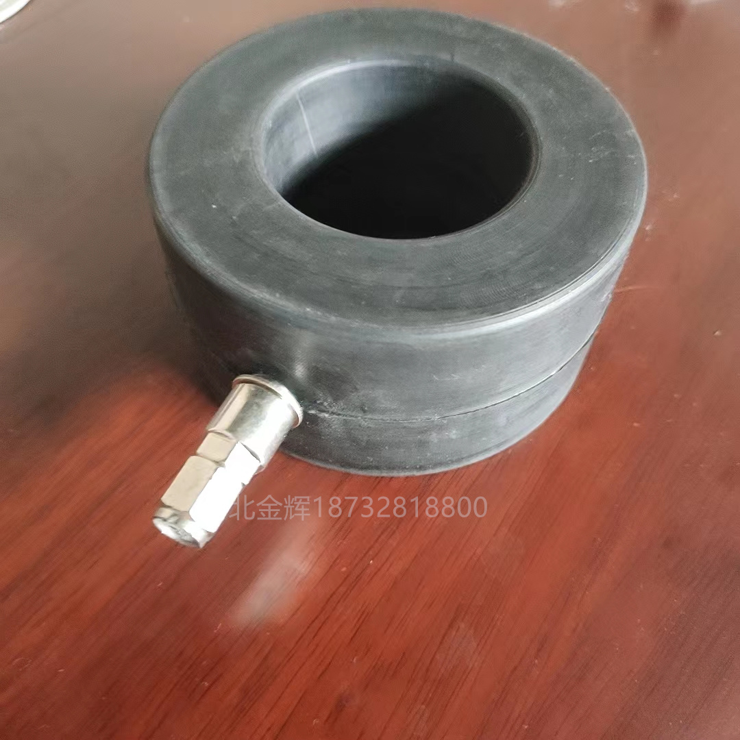 定制黑色耐磨硅橡胶充气密封圈整模加布圆形充气密封条气囊、圈