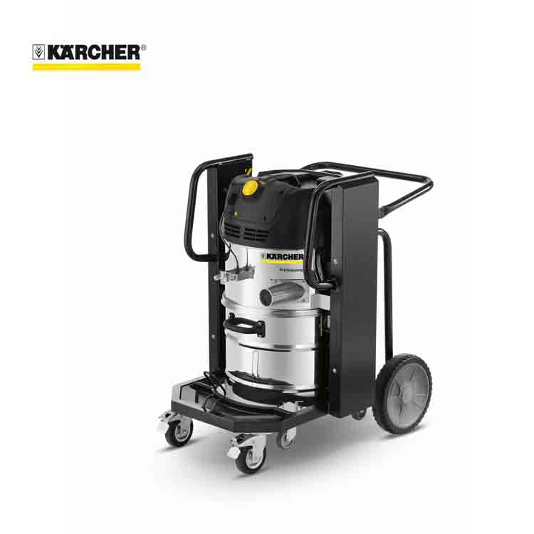 德国卡赫Karche紧凑型工业吸尘器IVC60/24-2Ap不锈钢桶移动方便