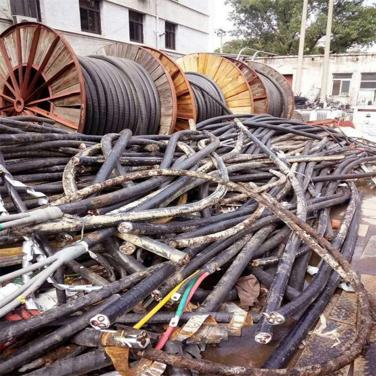 惠州市地下电缆回收16 带皮的铝电缆线收购在线估价