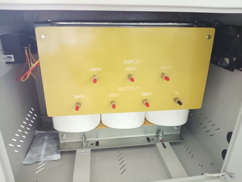 广东生产线设备三相480v变380v出口美国UL标准变压器