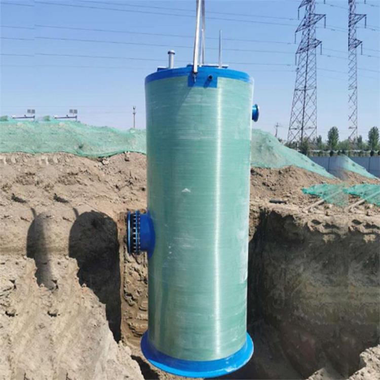 山西玻璃钢一体化污水处理设备厂家 一体化雨水预制泵站 规格齐全