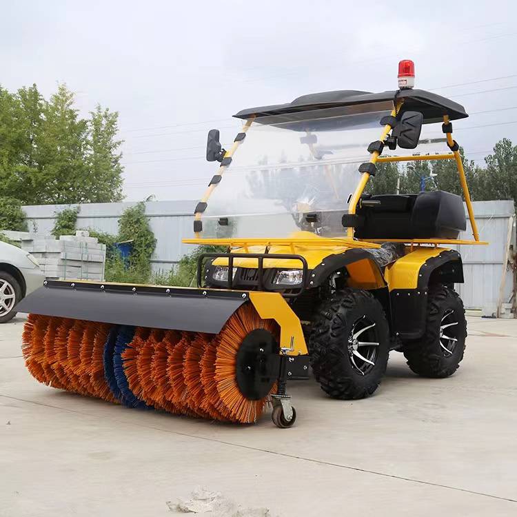 扫雪机大型除雪车清雪车多功能驾驶式扫雪车道路扫雪设备