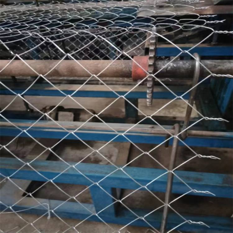 菱形镀锌勾花网养殖用 动物园防护围网 菜园圈地铁丝围栏