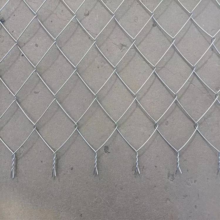 牧场勾花网围栏 公园小区防护网 拧边圈地镀锌钢丝网