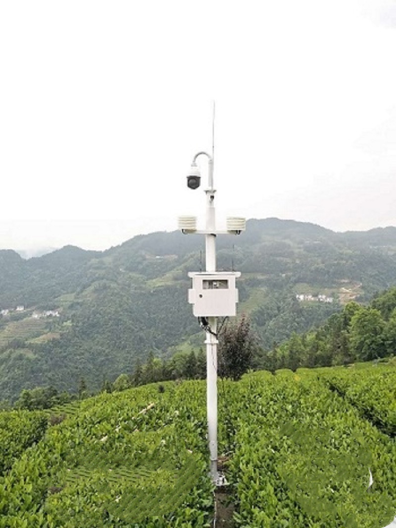 森林景区小型气象站 微型雨量气象监测站 风速风向测定仪
