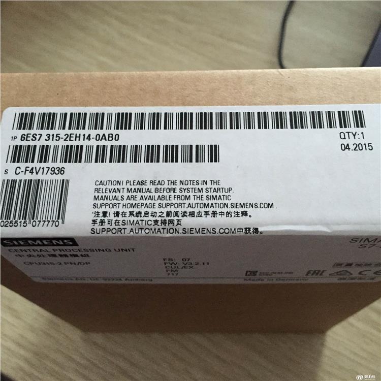 西门子PLC卡件6ES7314-1AG14-0AB0 经销商
