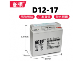 舶顿蓄电池D12-17