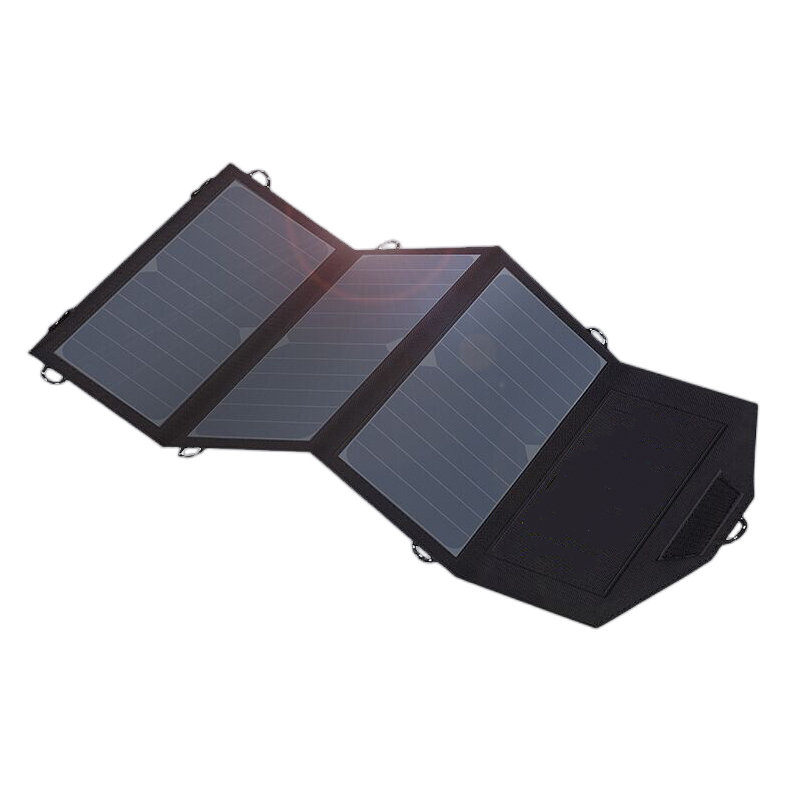 太阳能充电器SS-SP21W折叠包手机充电宝发电板5V户外便携移动电源