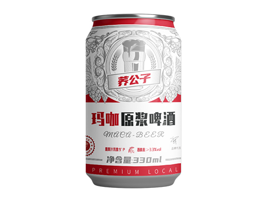 黄山玛咖原浆啤酒 荣礼酒业 六安荞公子啤酒代理