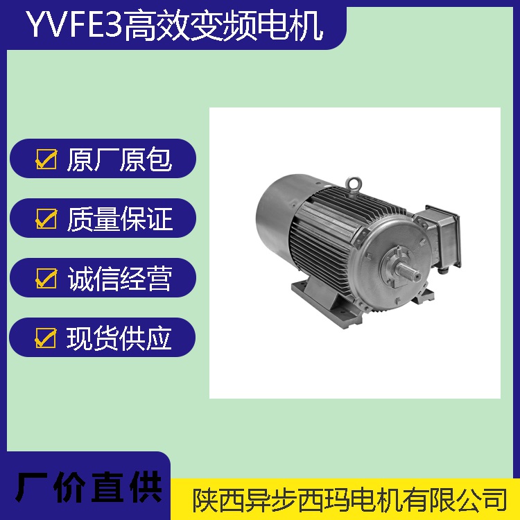西玛变频电机YVFE2-3552-6A-315KW-IP55-F级-B3节能电动机