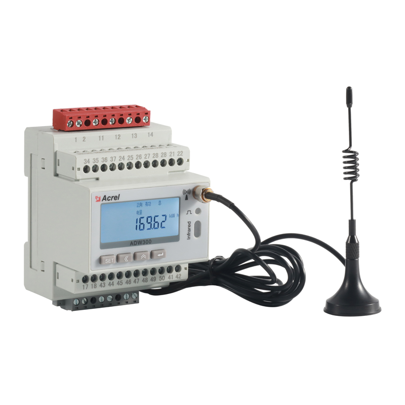 安科瑞ADW300W无线计量仪表用于中低压测量有功无功