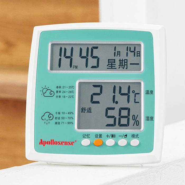 适用家用/室内 电子温湿度计 型号：AHT985