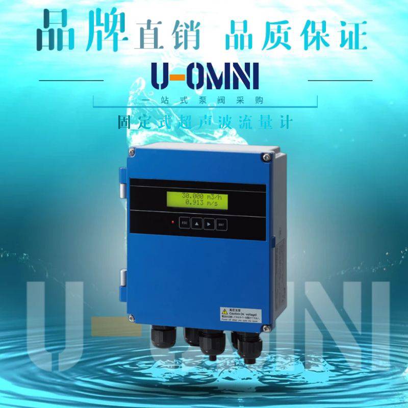 进口固定式超声波流量计-进口流量计-美国欧姆尼U-OMNI