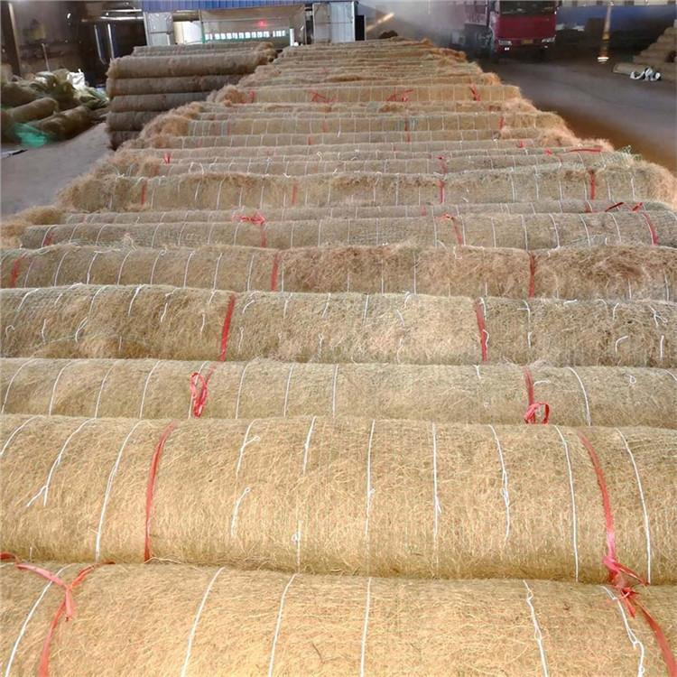 日照植物纤维毯 环保草毯 植生毯护坡**材料