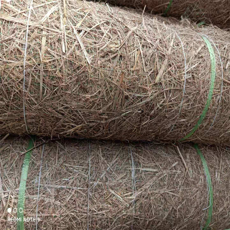 护岸治理环保草毯 植物纤维毯 植生毯 加固河堤防雨水