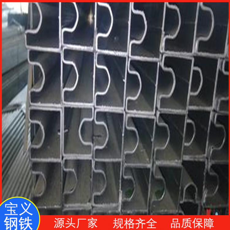 40*50镀锌凹槽管价格 凹槽管生产厂