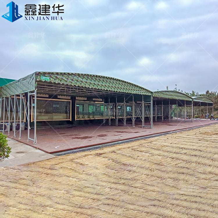 北京顺义大型仓库雨篷 活动伸缩雨篷 电动悬空雨篷的价格