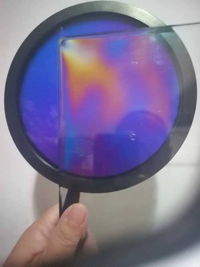 北科创展 手持式玻璃制品内应力检查镜 钢化玻璃鉴别镜